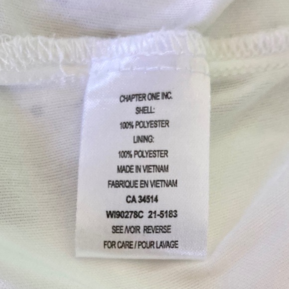 Women’s size XS Blousology white flowy tiered skirt with black polka dots - Picture 5 of 9